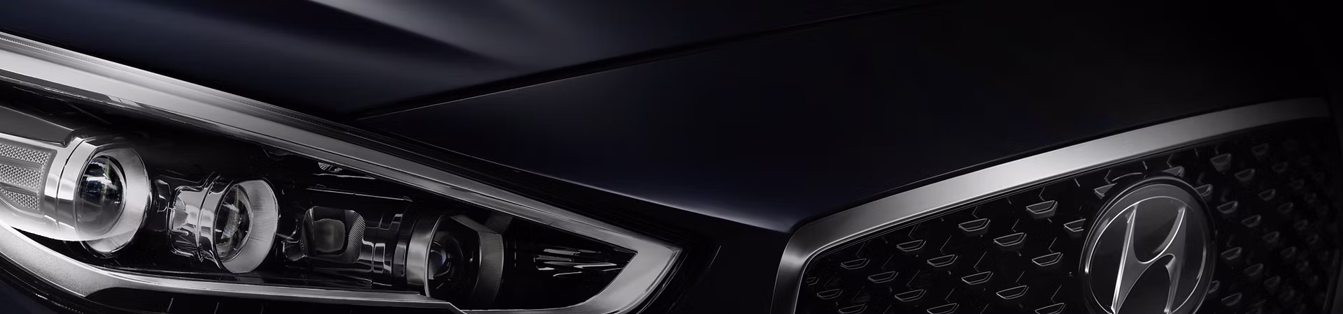 Close-up of a Hyundai vehicle